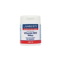 Lamberts Vitamin B12 1000μg Συμπλήρωμα Διατροφής Βιταμίνης B12 30 ταμπλέτες
