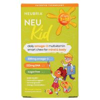 Neubria Neu Kid Παιδικό Συμπλήρωμα Διατροφής για Μυαλό & Σώμα 30 μασώμενα δισκία