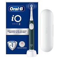 Oral-B iO Series 2 Hλεκτρική Επαναφορτιζόμενη Οδοντόβουρτσα με Θήκη Ταξιδιού Πράσινη