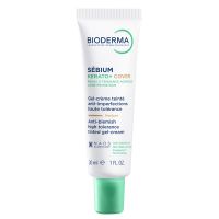 Bioderma Sebium Kerato+ Cover Κρέμα-Τζελ με Χρώμα κατά των Ατελειών για δέρμα με Τάση Ακμής 30 ml