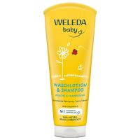 Weleda Baby Σαμπουάν Καλέντουλας & Αφρόλουτρο 200 ml