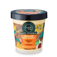 Organic Shop Body Desserts Morocan Orange Σουφλέ Σμίλευσης Σώματος με Μαροκινό Πορτοκάλι 450 ml