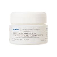 Korres Γάλα Γαϊδούρας Κρέμα Νυκτός με 3 Υαλουρονικά Οξέα, Αναπλήρωση Ενυδάτωσης & Θρέψη 40 ml