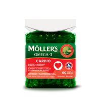 Moller's Omega-3 Cardio για Φυσιολογική Λειτουργία της Καρδιάς, του Εγκεφάλου και της Όρασης 60 κάψουλες