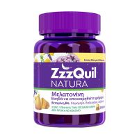 ZzzQuil Natura Συμπλήρωμα Διατροφής με Μελατονίνη, Μάνγκο-Μπανάνα 30 ζελεδάκια