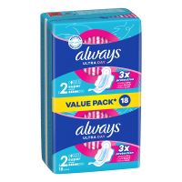 Always Value Pack Ultra Day Super Σερβιέτες No2 18 τμχ