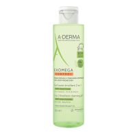 A-Derma Exomega Control Μαλακτικό Τζελ Καθαρισμού 2 σε 1 Μαλλιών-Σώματος για το Ξηρό-Ατοπικό Δέρμα 200 ml
