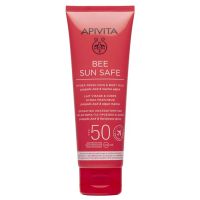Apivita Bee Sun Safe Ενυδατικό Αναζωογονητικό Γαλάκτωμα Προσώπου, Σώματος με Θαλάσσια Φύκη & Πρόπολη Spf50 Travel Size 100 ml