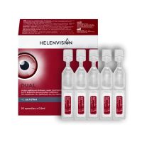 Helenvision Dual Eye Drops Οφθαλμικό Διάλυμα με Εκτοΐνη 20 Αμπούλες x 0.5 ml