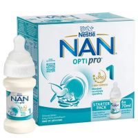 Nestle NAN OptiPro 1 Starterpack Γάλα για Βρέφη από τη Γέννηση 6x70 ml