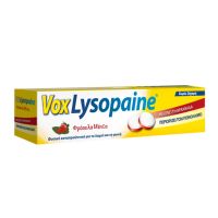 Vox Lysopaine Καραμέλες για τον Λαιμό με Γεύση Φράουλα Μέντα 18 τμχ