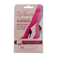 Carnation Tip Toes Gel Cushions Διάφανοι & Μαλακοί Πάτοι 1 ζευγάρι