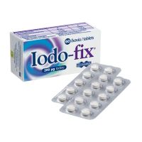 Uni-Pharma Iodo fix 200μg Συμπλήρωμα Διατροφής με Ιώδιο 60 δισκία