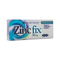 Uni-Pharma Zinc Fix 50mg Immune Booster 30 μασώμενα δισκία