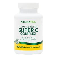 Natures Plus Super C Complex Vitamin C 1000 mg Bioflavonoids 500 mg 60 ταμπλέτες