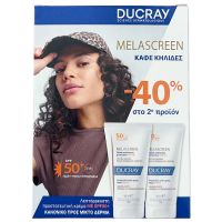 Ducray Duo Melascreen UV Κρέμα Προσώπου Ελαφριάς Υφής κατά των Δυσχρωμιών για Κανονικό-Μεικτό Δέρμα Spf50+ 2x50 ml -40%
