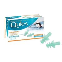 Quies Aquaplug Earplugs Ωτοασπίδες Σιλικόνης για Κολύμπι με 3 Δακτύλιους 1 ζευγάρι