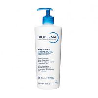 Bioderma Atoderm Creme Ultra Ενυδατική Κρέμα Σώματος Κανονικό προς Ξηρό Δέρμα 500 ml