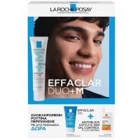 La Roche-Posay Set με Effaclar Duo+M 40 ml και Δώρο Effaclar Gel +M 50 ml & Anthelios UVMUNE 400 Oil Control Fluid Spf50+ 3 ml