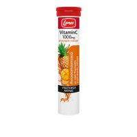 Lanes Vitamin C 1000mg + Ginseng 20 αναβράζοντα δισκία Γεύση Λεμόνι