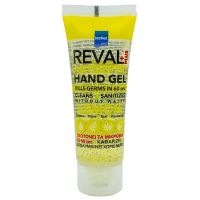 Reval Plus Antiseptic Hand Gel Αντισηπτικό Τζελ με Άρωμα Λεμόνι 75 ml