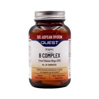Quest B Complex Timed Release 60+30 ταμπλέτες Δώρο