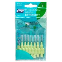 TePe Interdental Brush Extra Soft Μεσοδόντια Βουρτσάκια Πράσινο (Μέγεθος 5) 0.8mm 8 τμχ