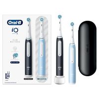 Oral-B iO Series 3 Duo Set με Black + White Hλεκτρικές Επαναφορτιζόμενες Οδοντόβουρτσες