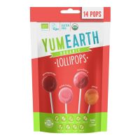 YumEarth Organic Red Fruits Lollipops 14 τμχ