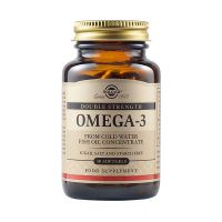 Solgar Double Strength Omega-3 from Cold Water Fish Oil Concentrate 30 Μαλακές Κάψουλες