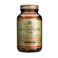 Solgar Vitamin B-Complex "100" Extra High Potency Βιταμίνες 100 Veg. Caps
