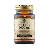 Solgar Biotin 1000mcg 50 Φυτικές Κάψουλες