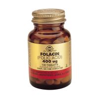 Solgar Folacin (Folic Acid) 400mcg Βιταμίνες 100 Tabs