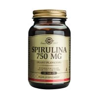 Solgar Spirulina 750mg (Plant Plankton) Σούπερ Τροφές 100 Tabs
