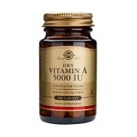 Solgar Dry Vitamin A 5000IU Βιταμίνες 100 Tabs