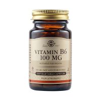 Solgar B6 100mg 100 φυτικές κάψουλες
