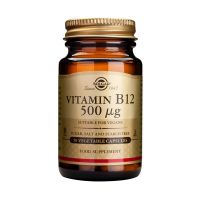 Solgar Vitamin B12 500mcg Βιταμίνες 50 Veg. Caps