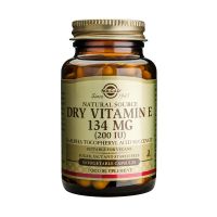 Solgar Dry Vitamin E 134mg 200IU Βιταμίνες 50 Veg. Caps