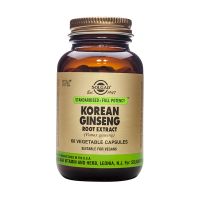 Solgar SFP Korean Ginseng Root Extract (Panax ginseng) Ενισχυμένα Φυτικά Εκχυλίσματα 60 Veg. Caps