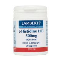 Lamberts L-Histidine 500mg 30 κάψουλες