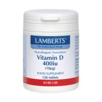 Lamberts Vitamin D 400iu 120 ταμπλέτες