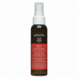 Apivita Bee Sun Safe Ενυδατικό Λάδι Μαλλιών για Προστασία με Αντηλιακά Φίλτρα με Λάδι Ηλίανθου και Αβησσυνίας 100 ml