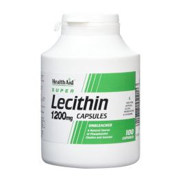 Health Aid Lecithin 1200mg Έλεγχος Βάρους 100 Κάψουλες