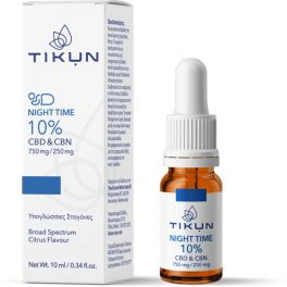 Tikun Night Time 10% CBD 750mg & CBN 250mg 10 ml