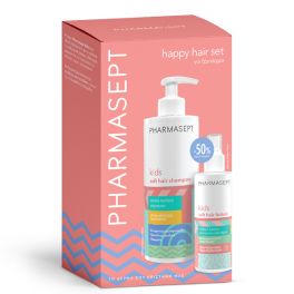 Pharmasept Happy Hair Set με Kids Soft Hair Shampoo 400 ml & Παιδική Λοσιόν για Εύκολο Χτένισμα 150 ml -50% στο 2ο Προϊόν Pharmasept Happy Hair Set με Kids Soft Hair Shampoo 400 ml & Παιδική Λοσιόν για Εύκολο Χτένισμα 150 ml -50% στο 2ο Προϊόν