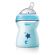 Chicco Natural Feeling Πλαστικό Μπιμπερό με Θηλή Σιλικόνης Μέτριας Ροής Σιέλ 2m+ 250ml 1τμχ