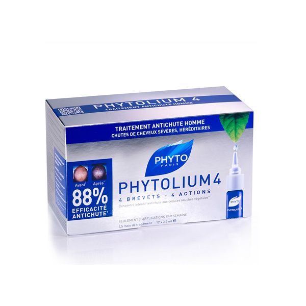 Phyto Phytolium 4 Αγωγή Κατά της Τριχόπτωσης 12x3.5 ml