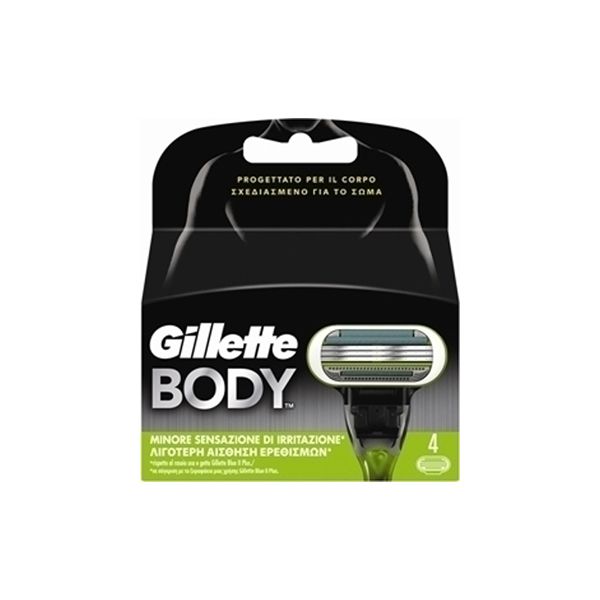 Gillette Body Ανταλλακτικά 4τμχ