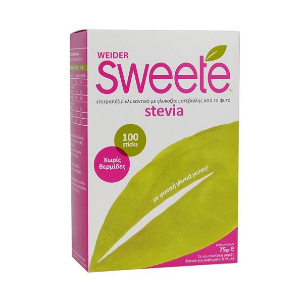 Weider Lilly Sweete Stevia 100x0.75 gr sticks