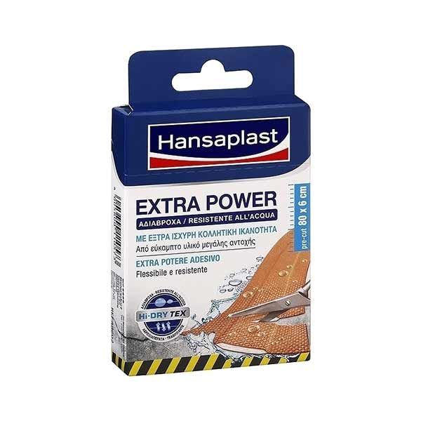 Hansaplast Extra Power Waterproof 80 x 6cm 8τμχ